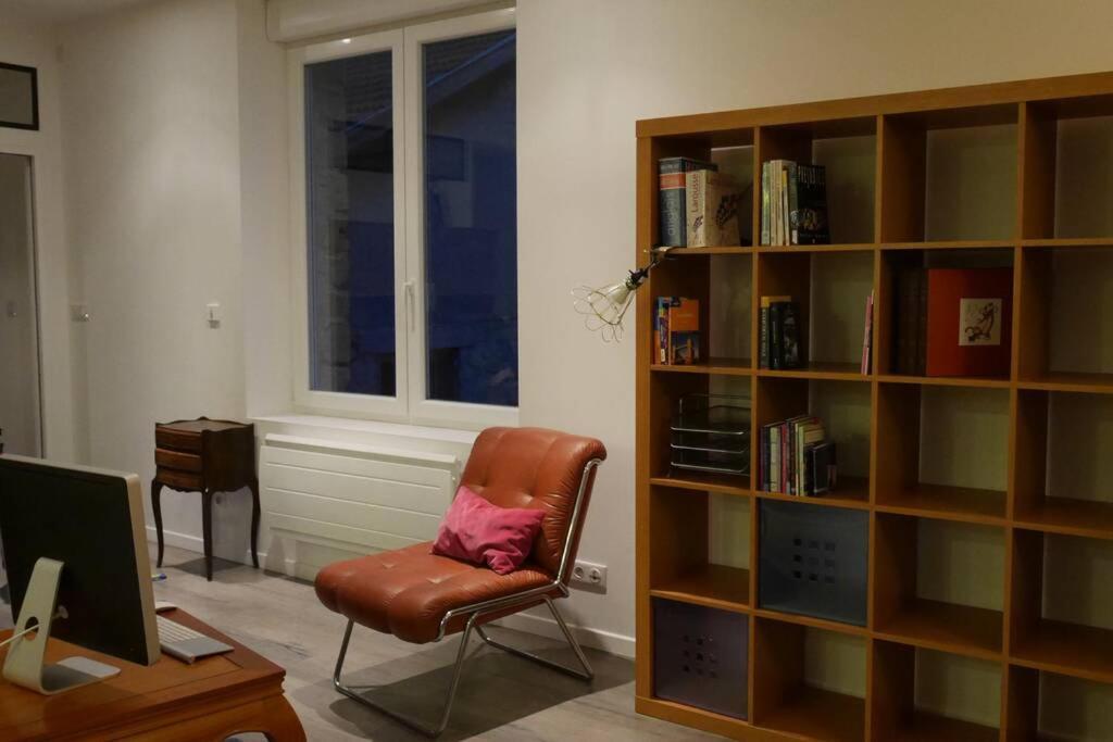 Apartament Superbe Loft 100M2 Proche Cathedrale Avec Parking Reims Zewnętrze zdjęcie