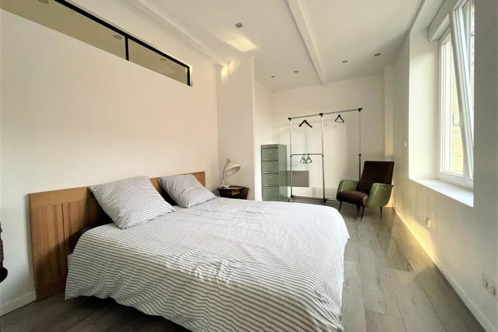 Apartament Superbe Loft 100M2 Proche Cathedrale Avec Parking Reims Zewnętrze zdjęcie