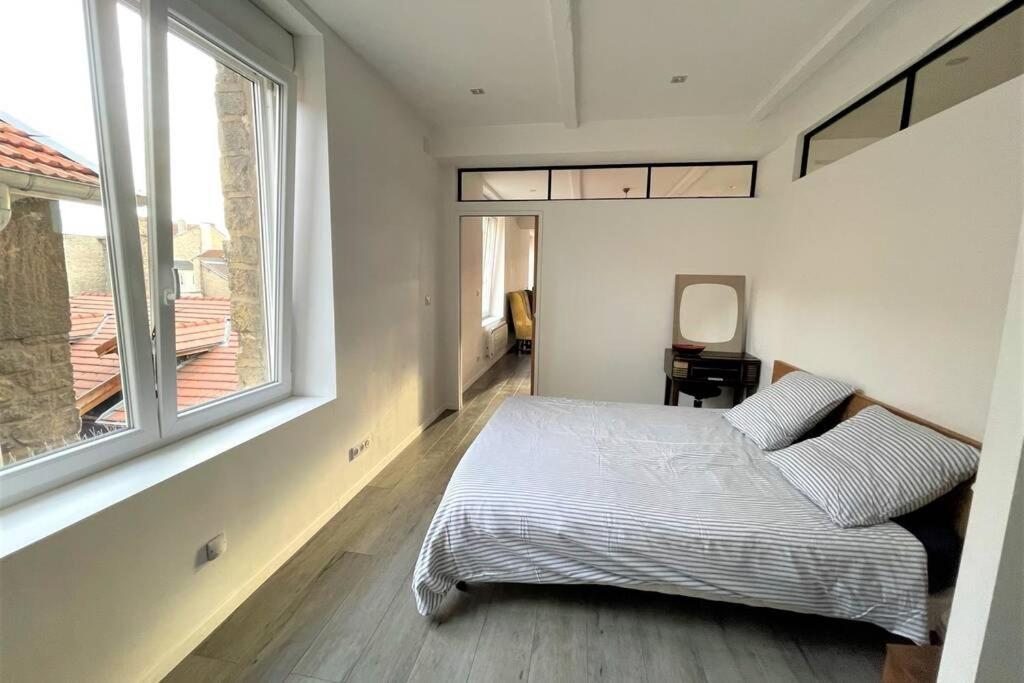 Apartament Superbe Loft 100M2 Proche Cathedrale Avec Parking Reims Zewnętrze zdjęcie